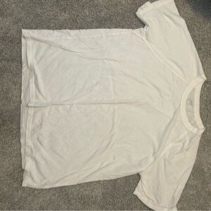 aerie White Short Sleeve Tee